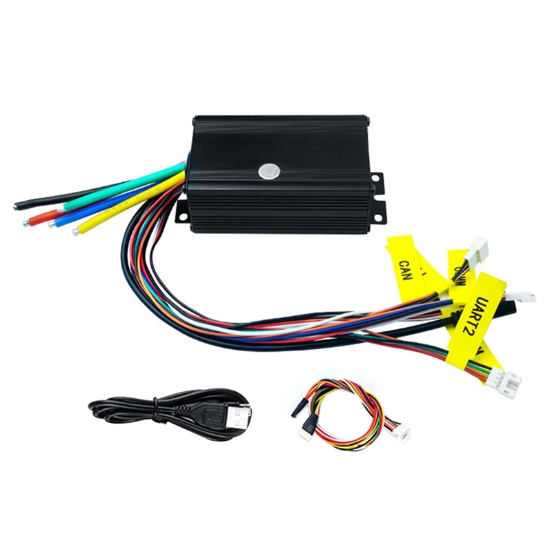 Controller Motore Brushless 75100 Foc Single Drive Esc Per Scooter Elettrico E-Bike 4-16S 50A 75V Regolatore Di Velocità