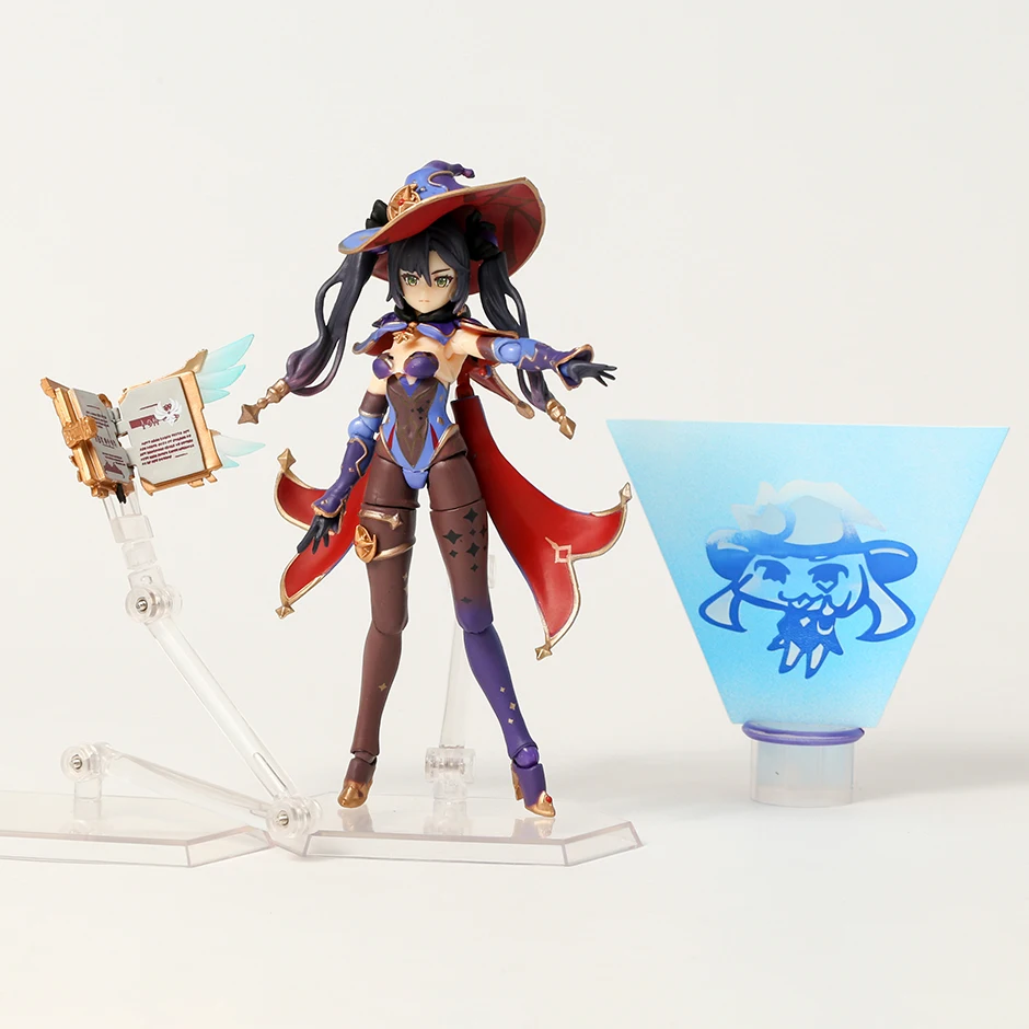 Figma Genshin wpลyw 548 Mona lustro odbicie Doom Ver. Figurka wspรณlne ruchomy Model Brinquedos Toy