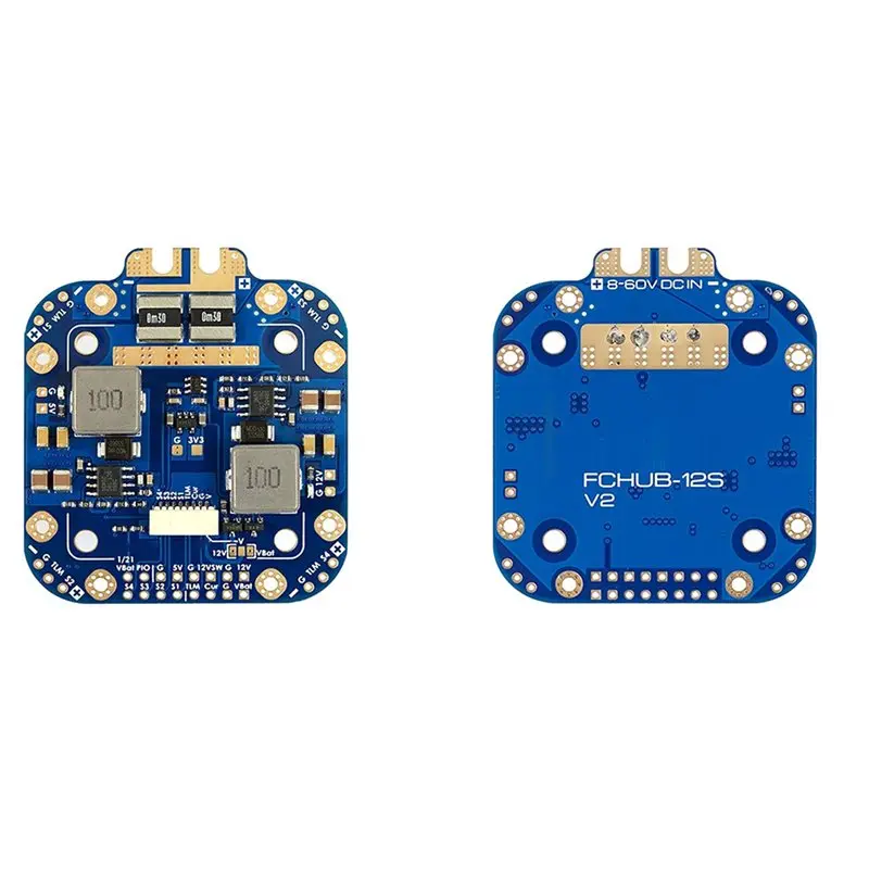 FCHUB-12S V2 PDB 4x70A pour Drone FPV - Lot de 3