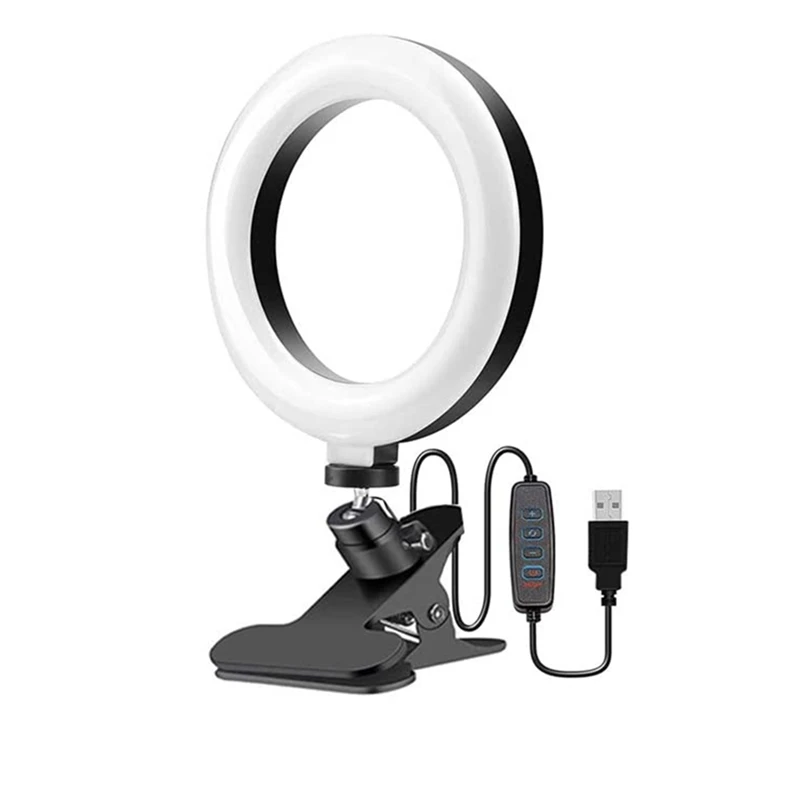 Video Conferencing Lighting Kit, Lights For Monitor Clips, Zoom Call
