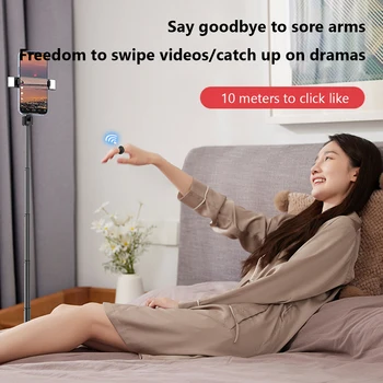 Remote Control Page Turner Bluetooth-Compatible 5.3 Camera Shutter Auto Clicker Phone Screen Tapper Device for Kindle Paperwhite 6