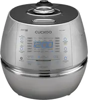 Electric Induction Heating Rice Pressure Cooker 10 Cup Full Stainless Steel Interior with Non-Stick Coating-3-Language Voice 1