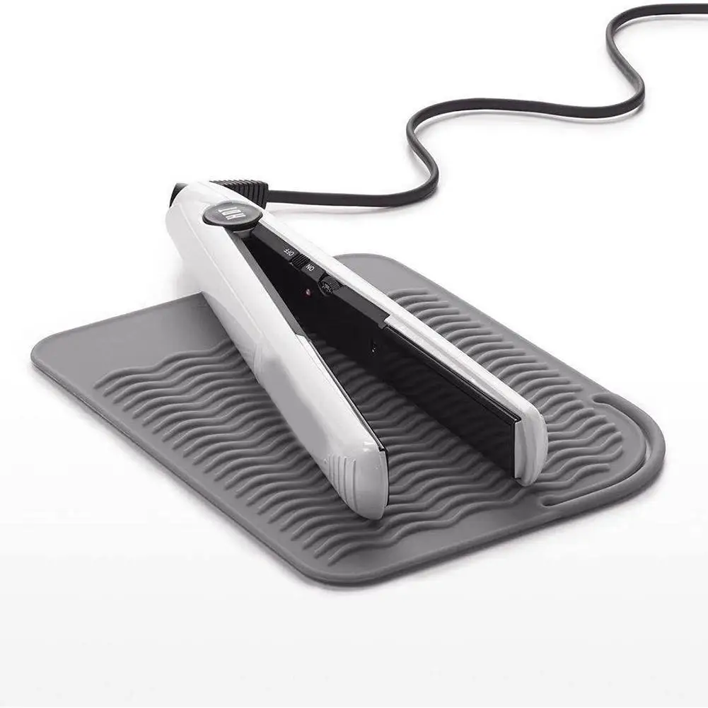 Multifunctional Silicone Heat Resistant Pad For Hair Straightener Heat