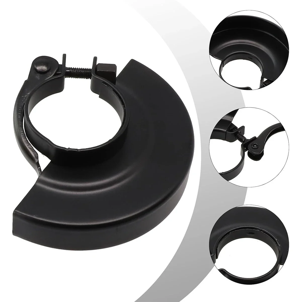 Grinder Guard fits for Angle Grinder Wheel,Black Adjustable Angle Grinder Shield Protective Cover Wheel Safety Guard