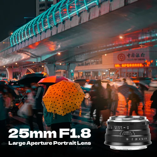 BrightinStar25mmF18WideAngleAPSCManualFocusPrimeMirrorless