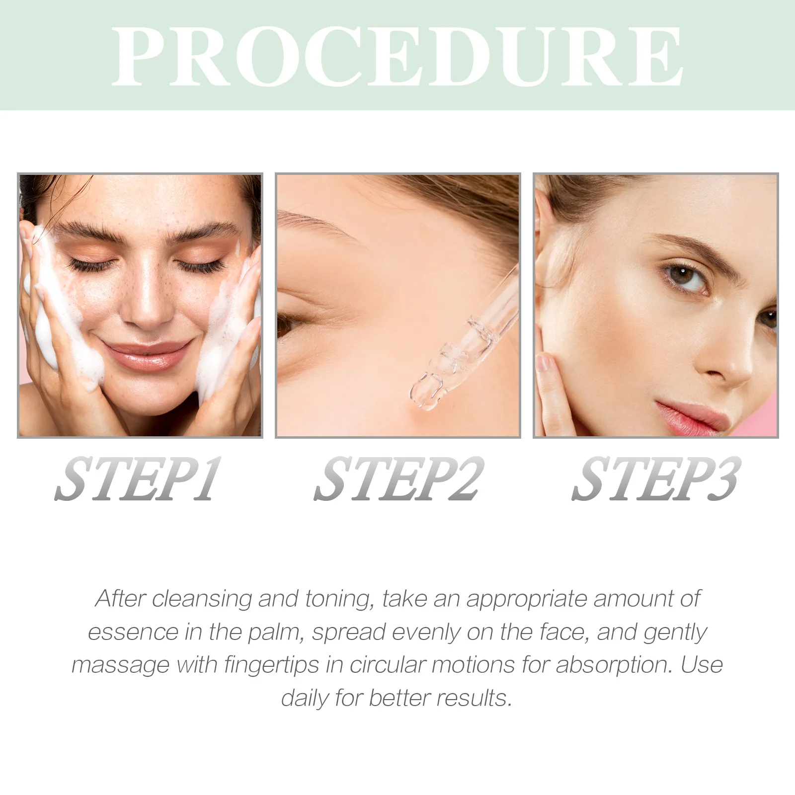 5 In 1 Wrinkle Remover Face Serum Anti Aging Lifting Sagging Skin Lighten Fine Lines Whiten Moisturize Hyaluronic Acid Essence 6
