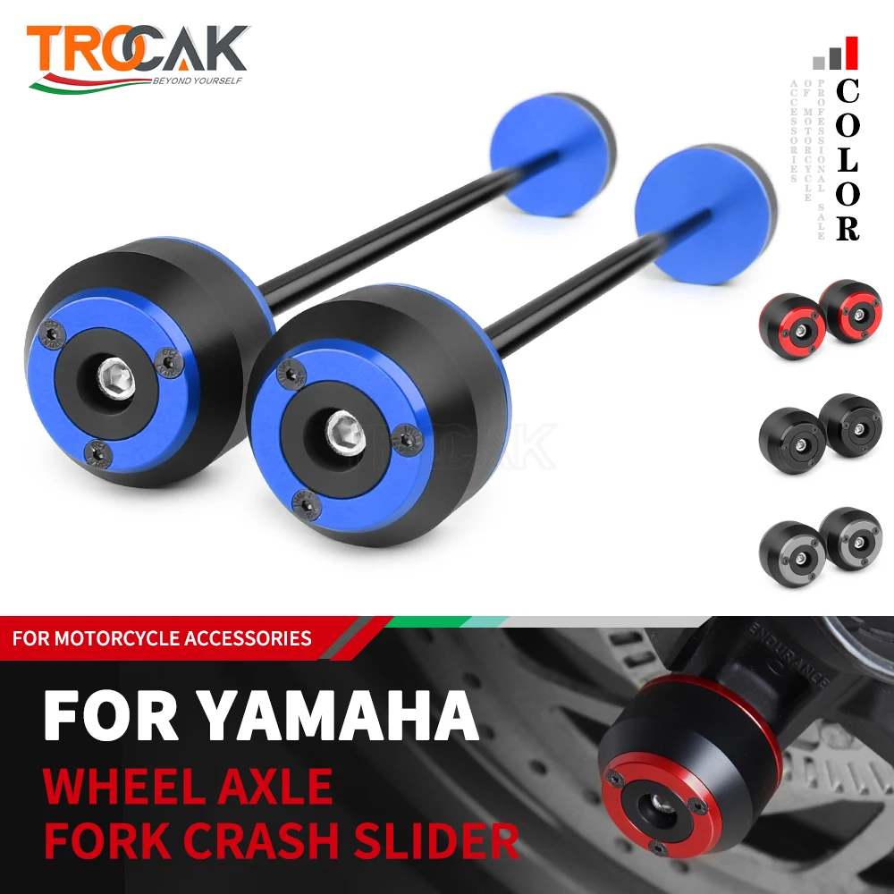 MT092023FrontRearAxleForkCrashSliderForYAMAHAMT09Tracer900