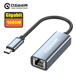 High - Speed USB - C to Ethernet Network Adapter (Gigabit Neckelplate)