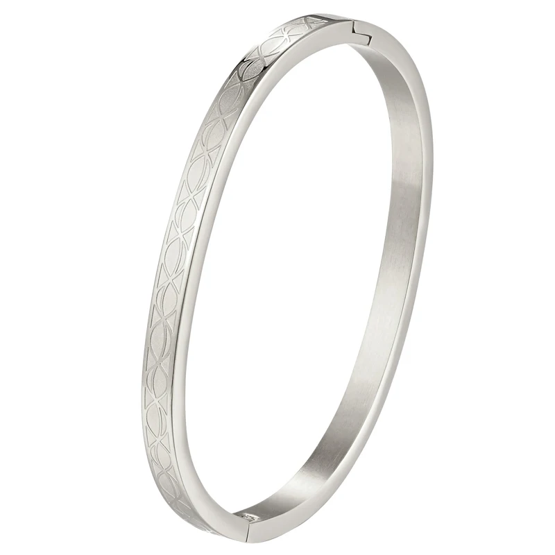 Stainless Steel Bracelet 5cm 5.8cm Woman And Kids Jewelry Family Gift