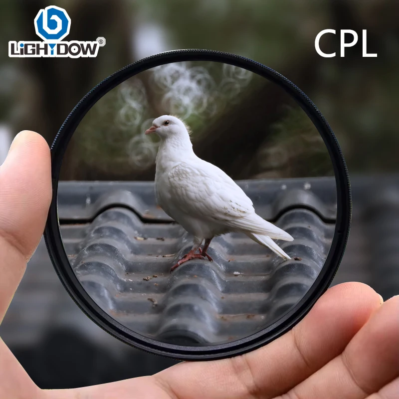 Ordinary CPL Lens Filter 49mm  52mm 55mm  58mm 62mm 67mm 72mm 77mm for Canon Nik