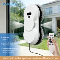 PuRuiKai Window Cleaning Robot, 5600Pa Suction,Two-way Automatic Spray 50ml Tank, Multiple Safety Systems,With Brushless motors 2