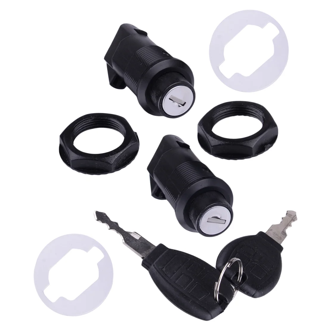 1 Pair Lock Set with 2 Keys Accessories Fit for Universal RS Motorcycle Hard Saddlebag motorcycle keys motorcycle key accessories