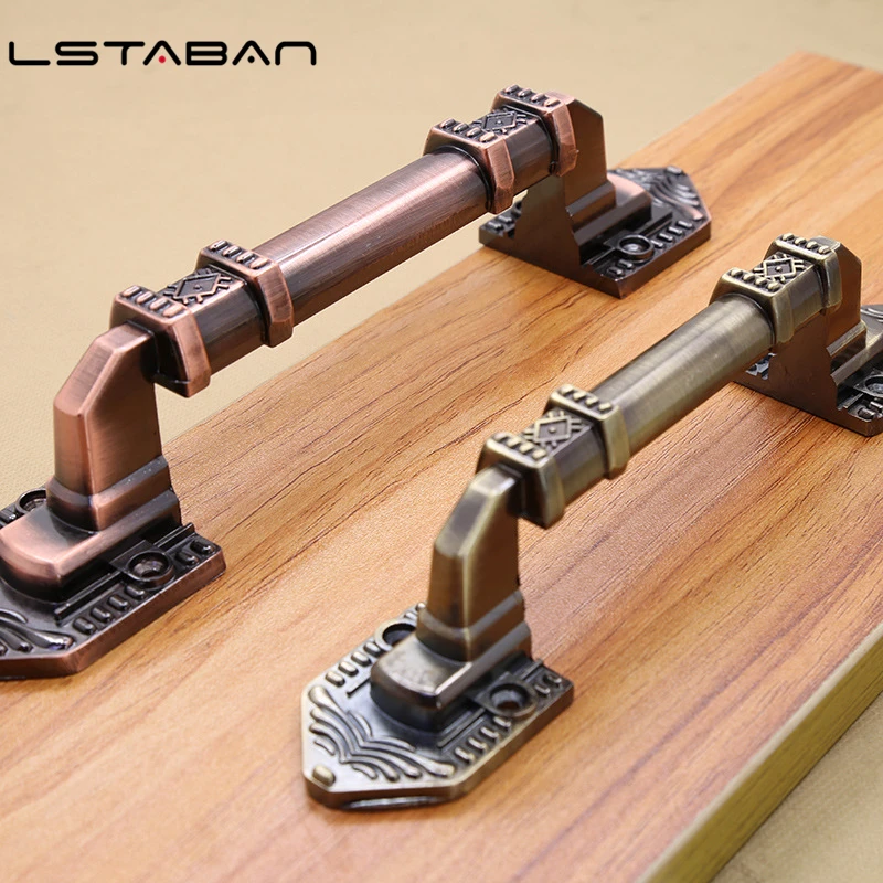Decorative Furniture Wood Barn Door Handle Antique Imitate Copper Aluminum Alloy European Drawer Flush Handles door handles,cabinet handles