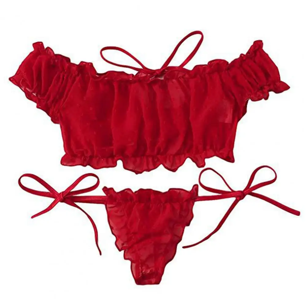 Рисунок 6 - кружевные трусики-Тонг с открытыми