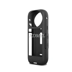Silicone Desktop Base Stand and Protective Holder for Action Camera Accessories (Body cover)