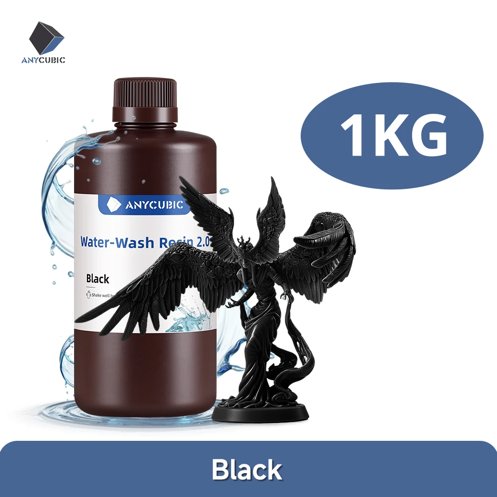 ANYCUBIC High-Precision Low-Odor 3D Printing Resin with Easy Clean-Up