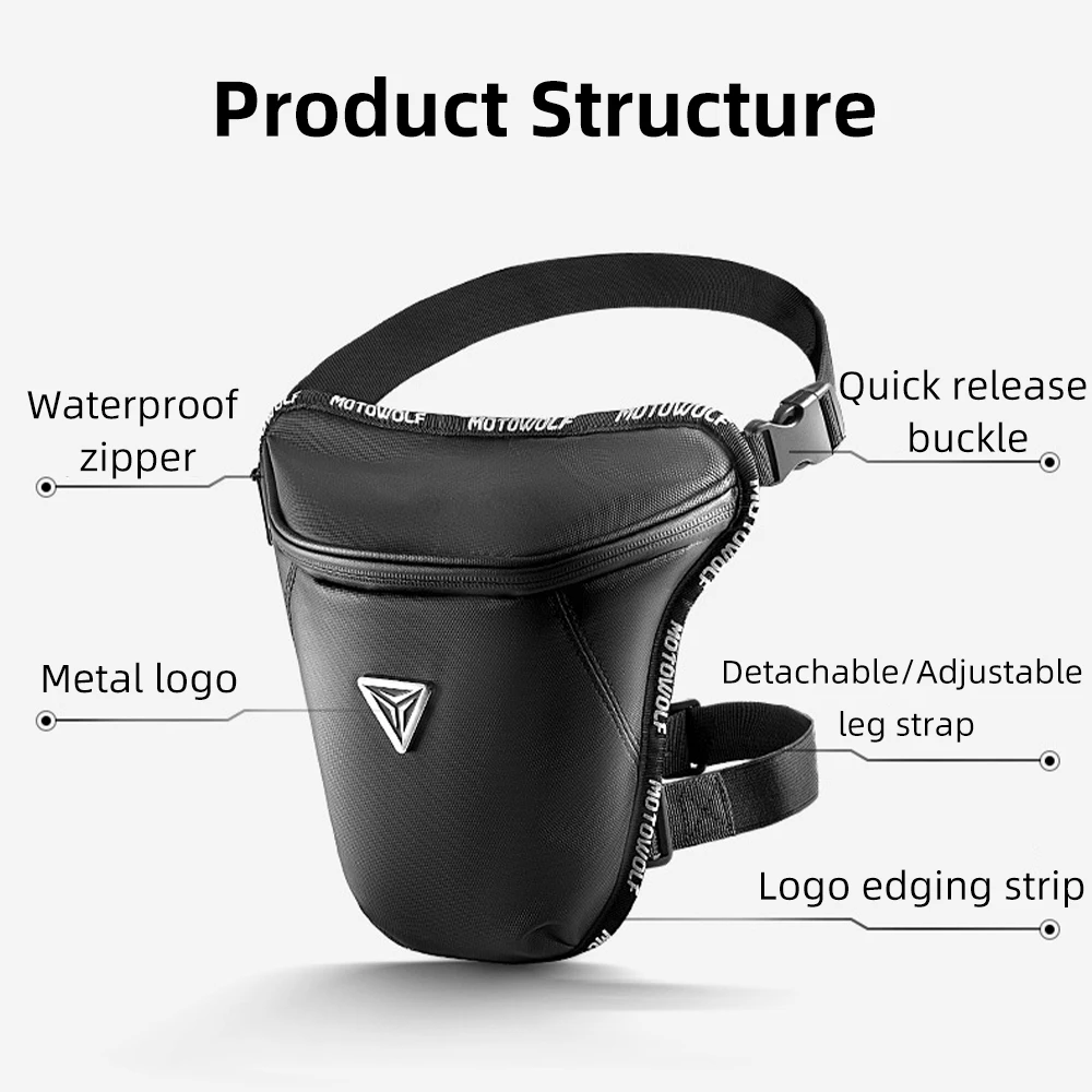 The Best Motorcycle Drop Leg Bag You'll Ever See - Get Ready To Be Amazed