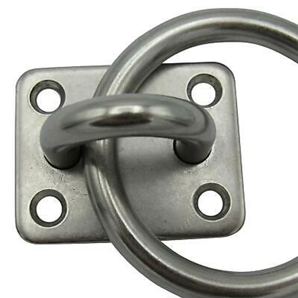 Stainless Steel Universal With Ring Marine Eye Plate Stable Rust Protection Boat Cabin Accessories marine eye plate