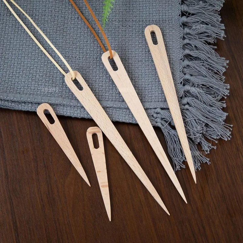 

5 шт./упаковка, деревянные спицы для вязания крючком