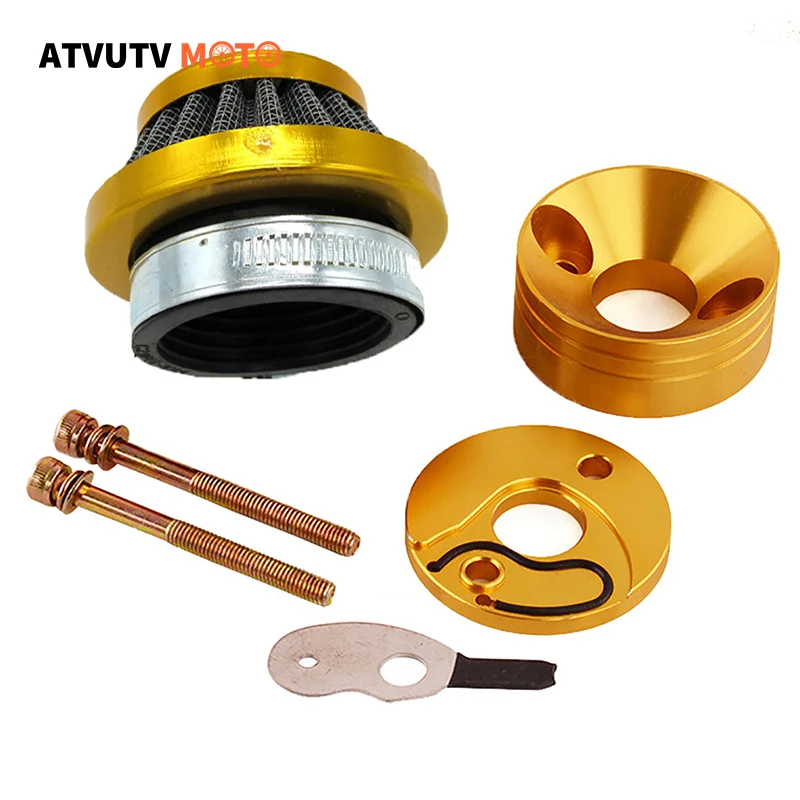 Kit Starter Stack Filtro Aria Per Bici Tascabile 2 Tempi 23Cc 33Cc 43Cc 47Cc 49Cc Mini Quad Atv Dirt Bike Minimoto Go Kart Buggy