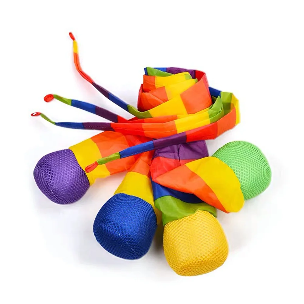 4 Pcs Children's Ball Beanbag Tossing Game for Throwing Supplies Kids Toys 5