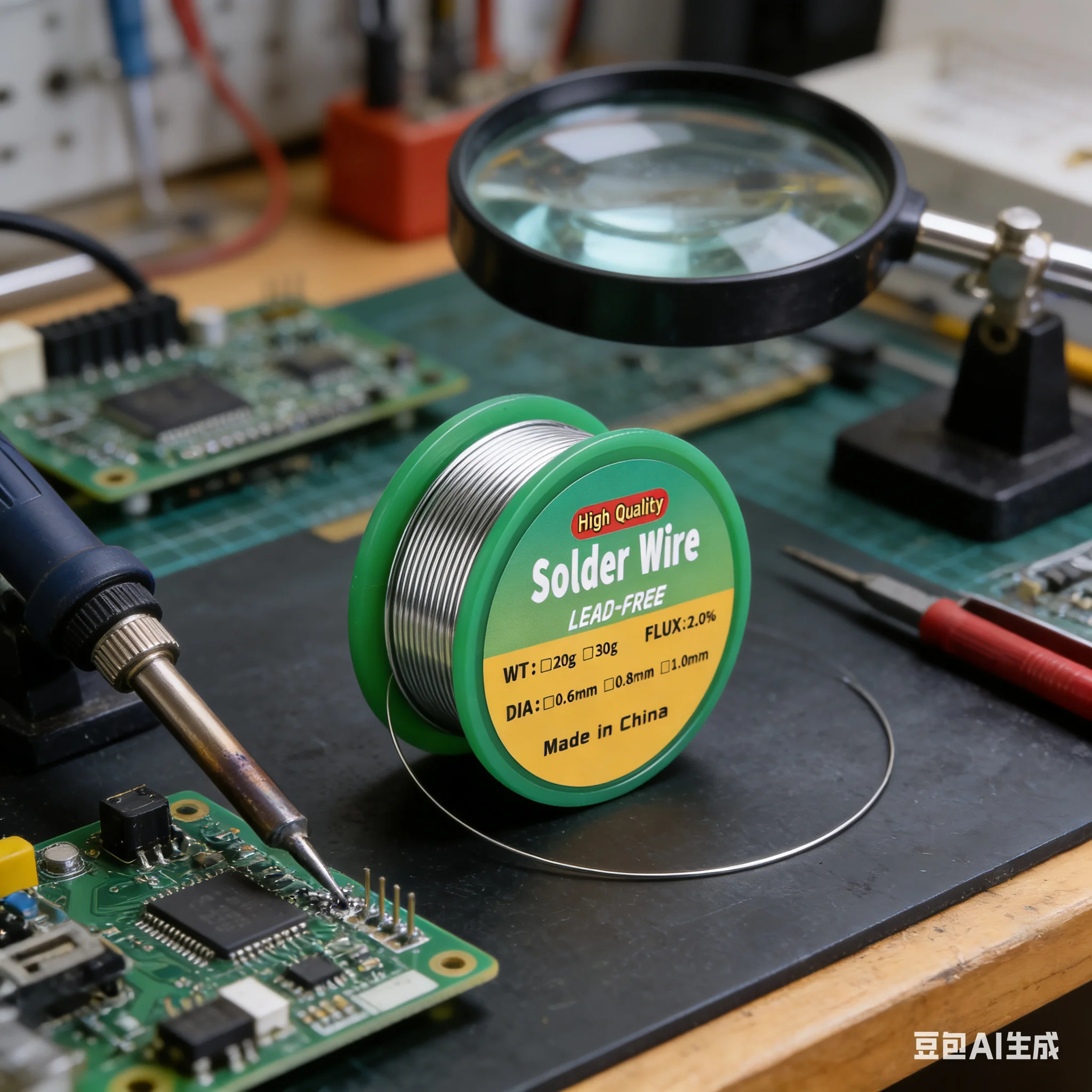Fil de soudure pour modélisme 20g/30g/50g - 0.6mm/0.8mm/1.0mm