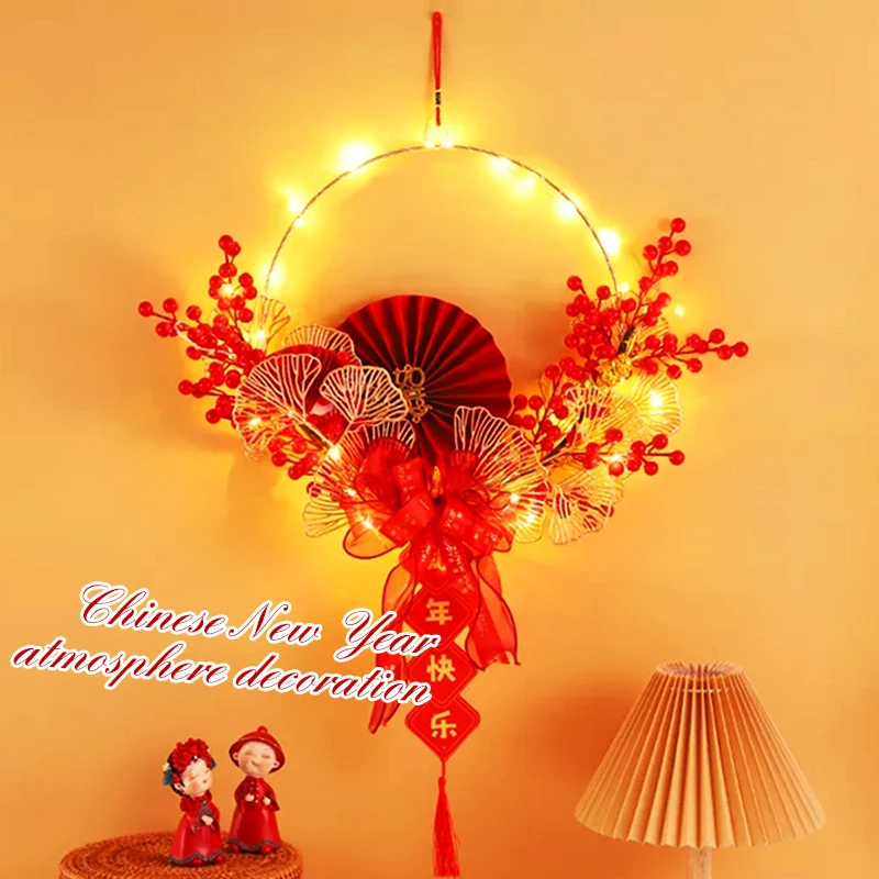 

2024 подвески для украшения китайского Нового года, дракон, новый год, благословение, праздник весны, традиционные украшения на стену для дверей и удачи