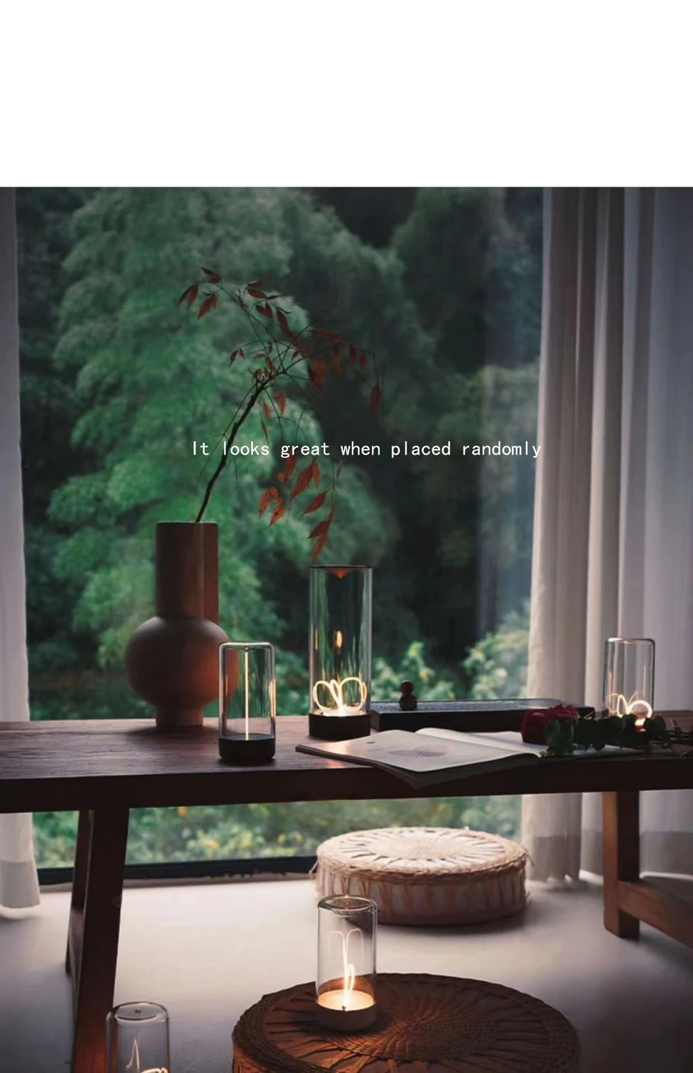 Quantum Magnetic Atmosphere Light Usb Charging Portable Light High Transparency And Drop Resistant Creative Led Atmosphere Light