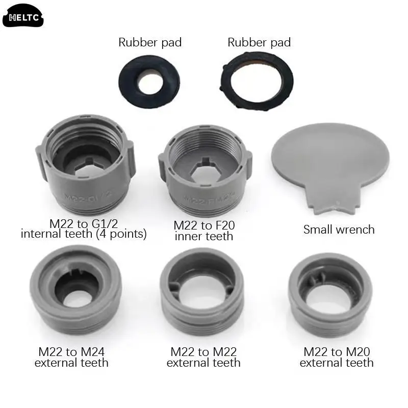 

Faucet Adapter ABS Tap Connector Conversion Joints Repair Tap Converter Bubbler For Bathroom Kitchen Water Purifier Accessories