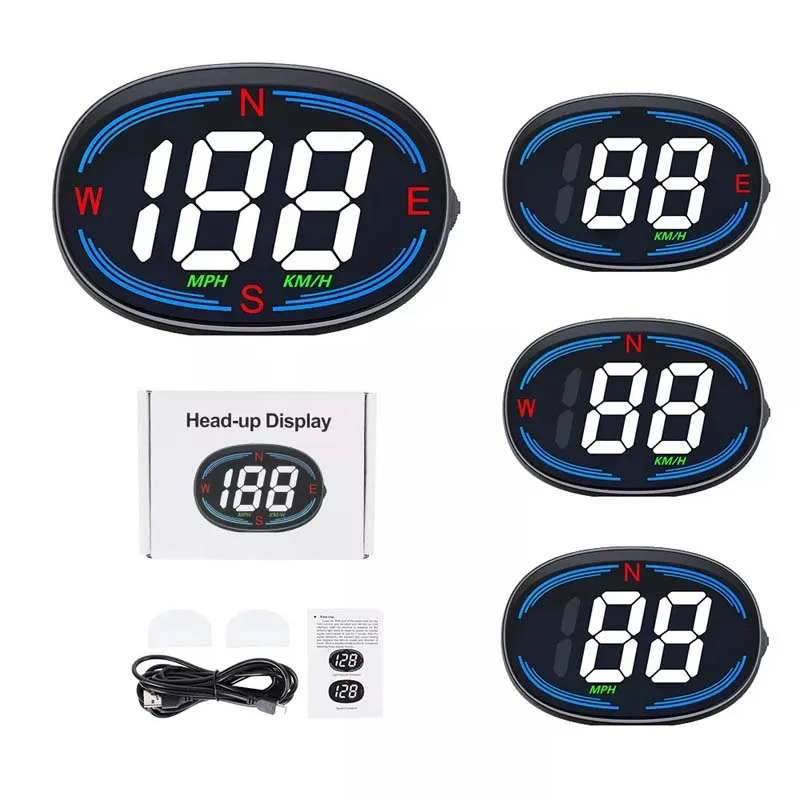 ڵ  GPS HUD  ÷ ӵ, MPH KM/H ӵ ǥñ,  ڵ  ׼