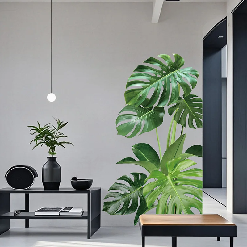 Large Monstera Leaf Wall Decal 4