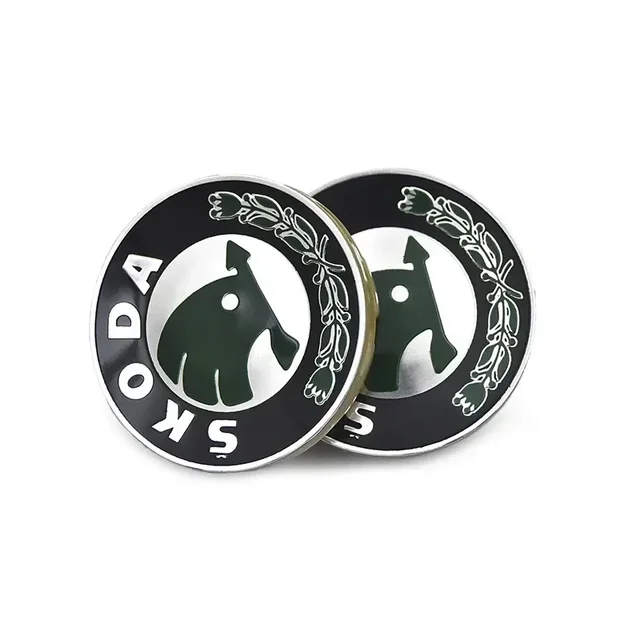 Skoda Wheel Center Caps 4