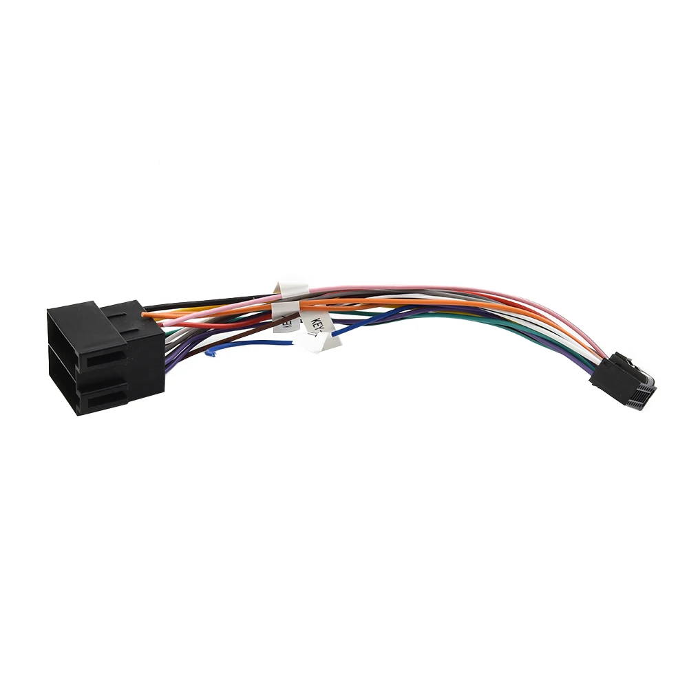 

Practical Useful High Quality Durable 16P To ISO Cable Adapter Accessories Male Plug Male Plug To Female Wiring
