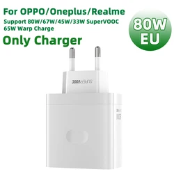 OPPO SuperVOOC 100W/80W Fast Charger - EU/US Adapter - 80w Only EU Charger