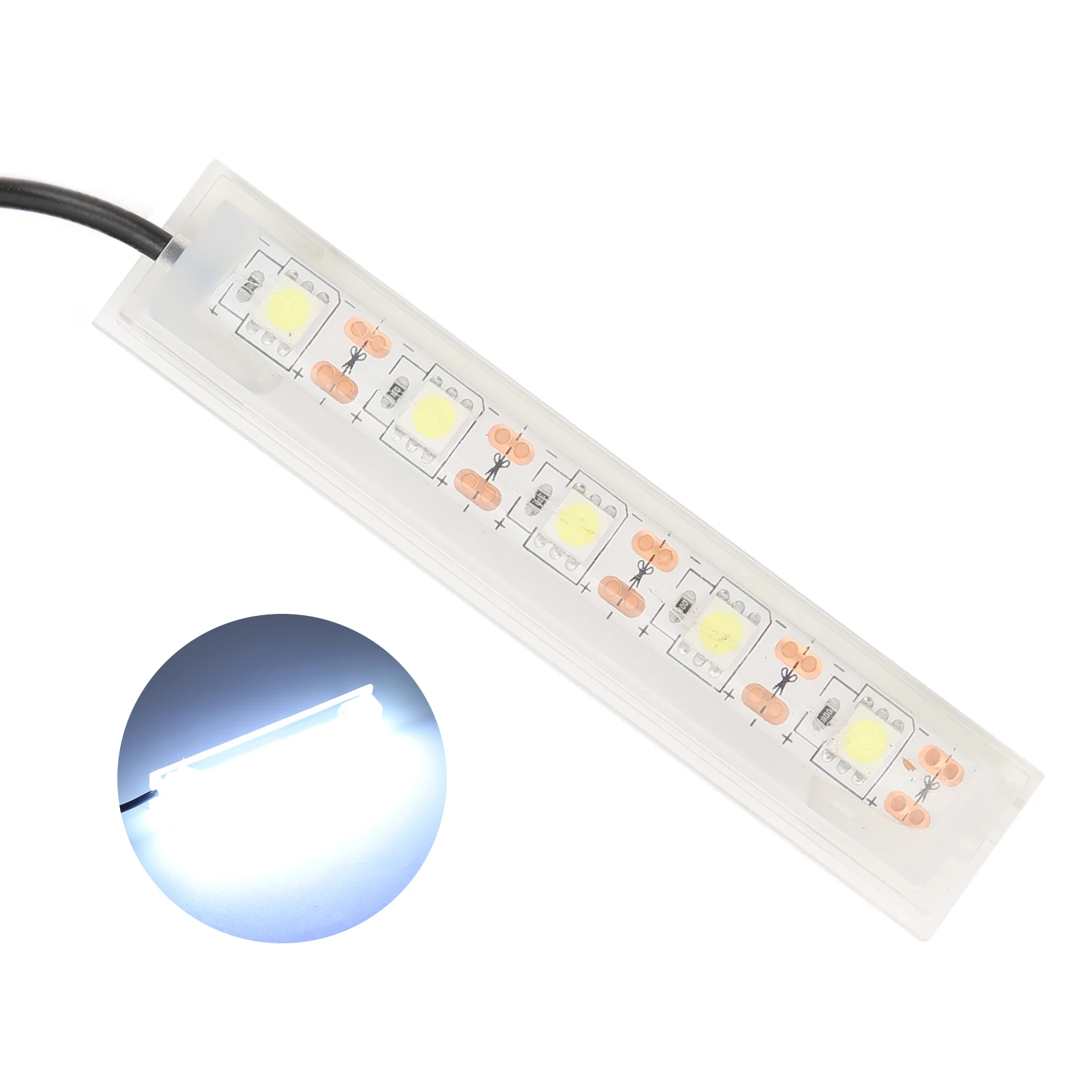 Aquarium LED Light Small USB Betta Fish Tank White Light Indoor Aquarium Plants aquarium light