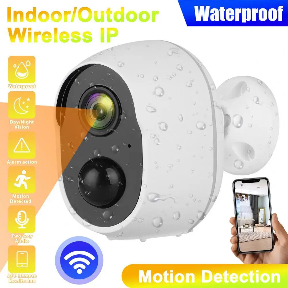 Автоматическая камера видеонаблюдения с ночным видением, видеокамера из АБС-пластика, потрясающая умная камера для фото