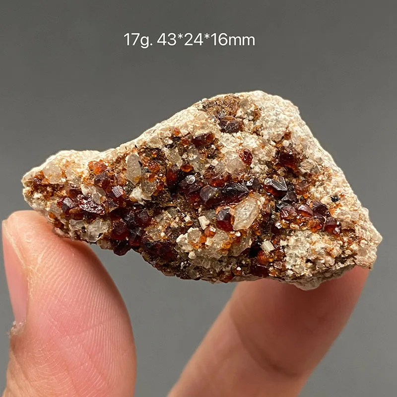 100% natural garnet raw stone mineral specimen healing crystal gemstone collection