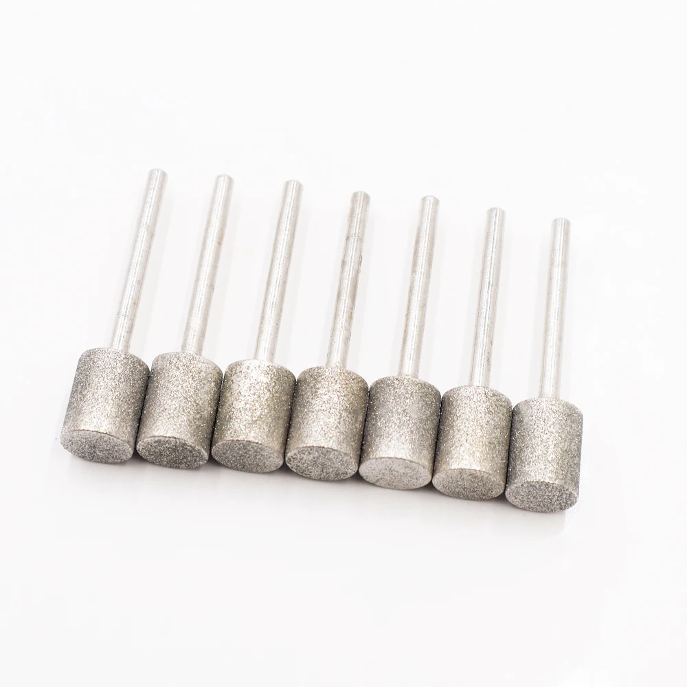10pcs Dremel Abrasive Grinding Diamond Grit Grinding Abrasive Diamond Burr Dremel