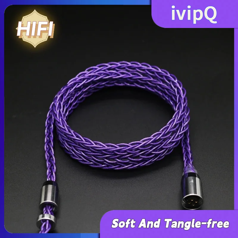 IvipQ-74 MMCX/0.78mm 2  ȣȯ ÷ 2.5/3.5/4.4mm    ̺ 8 ھ ǹ ȣ   ̾ ̾