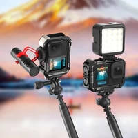 Metal Case Aluminum Cage Quick Release Protective Frame Housing Shell with Lens Cover  for GoPro Hero 13/12/11/10/9 - Image 3