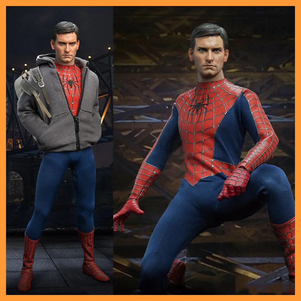 

In Stock Flashpoint Studios FP-22168 1/6 Scale Spider-Man GUARDER Peter Parker Tobey 12" Action Figure Full Set Model for Fans