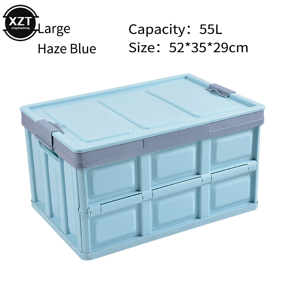 Foldable Trunk Organiser Car Boot Organiser Foldable Storage Containers with Lid Foldable Containers Foldable Organiser 60L Storage Organizer