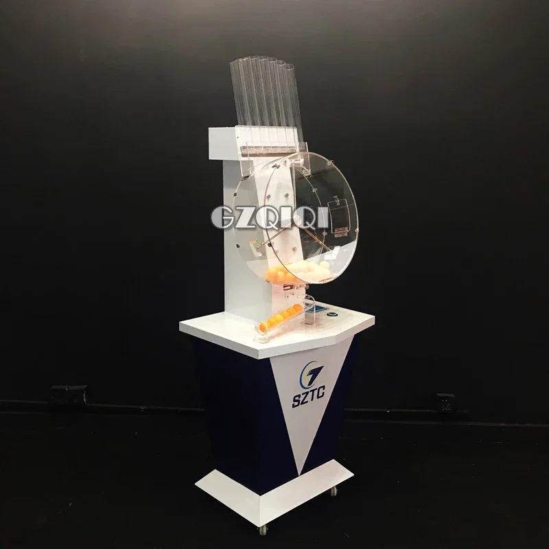 Lottery Machine by mechanism for lottery games with balls holder on the top ruleta casino bingo chips