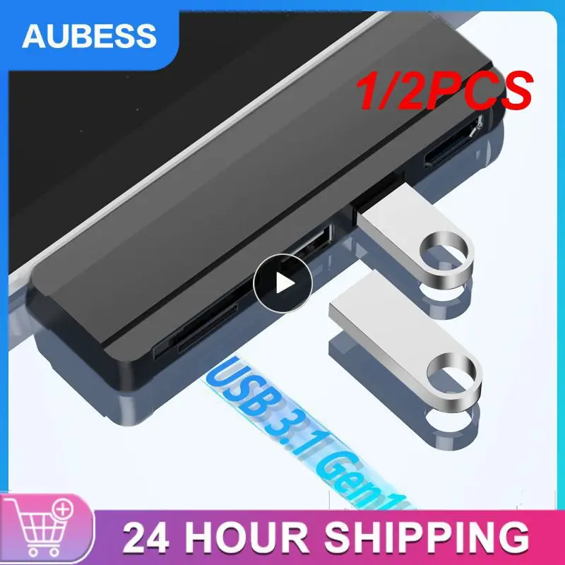 Docking Station 1/2Pcs Usb Hub 3.0 Per Microsoft Surface 4/5/6/7 A Porta Usb3.0 Lettore Di Schede Sd/Tf Compatibile Con Hdmi