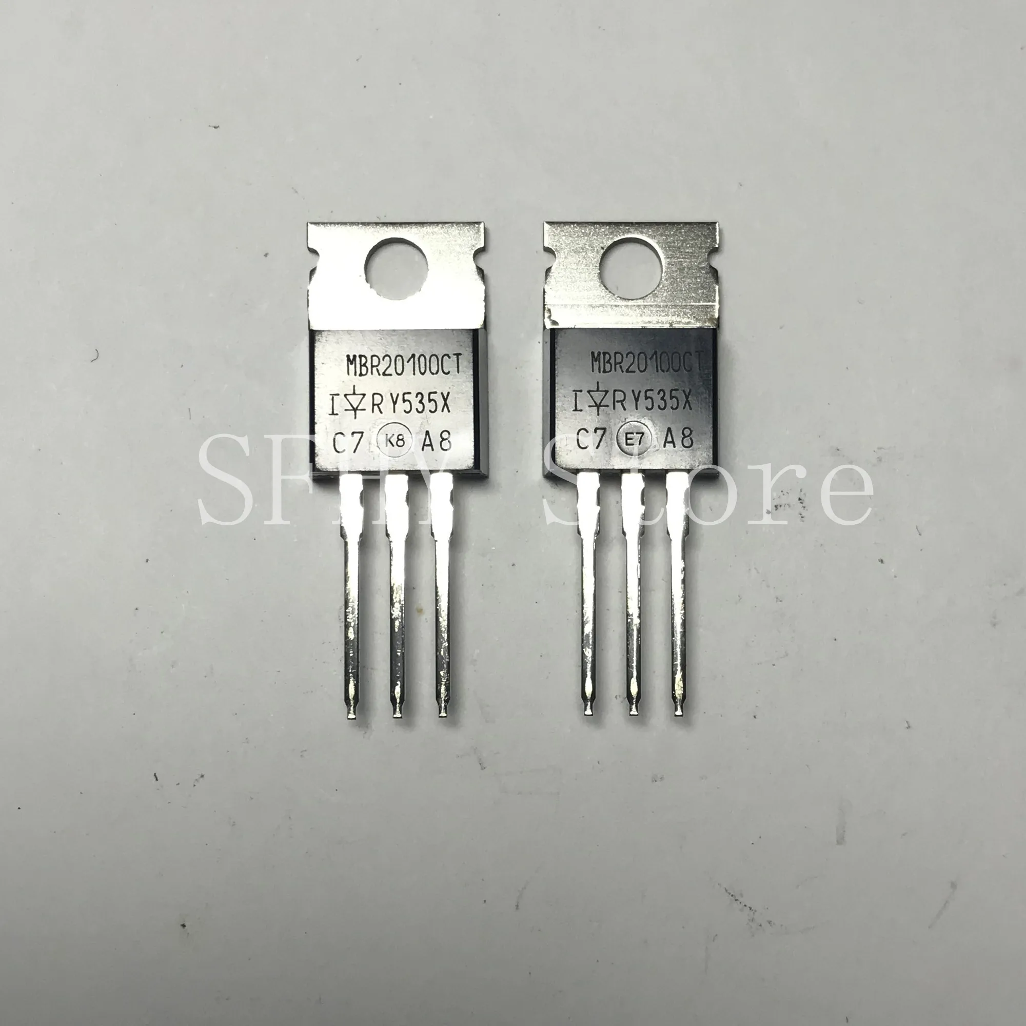 

10PCS MBR20100CT MBR20100 TO220 20100CT Molewei Schottky Rectifier Diode 20A 100V TO-220 Package