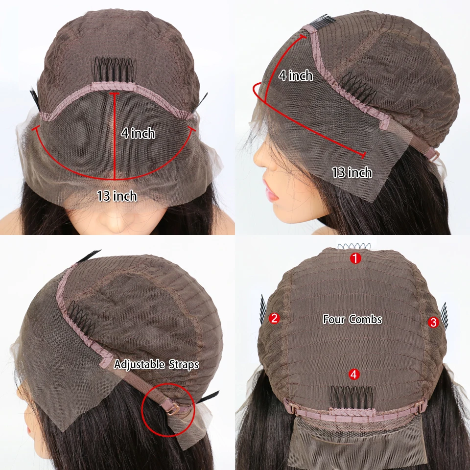 Pixie Cut Lace Frontal Human Hair Wigs Short Curly Wigs For Balck Women With Baby Hair Side Part Short Bob Wave For Summer