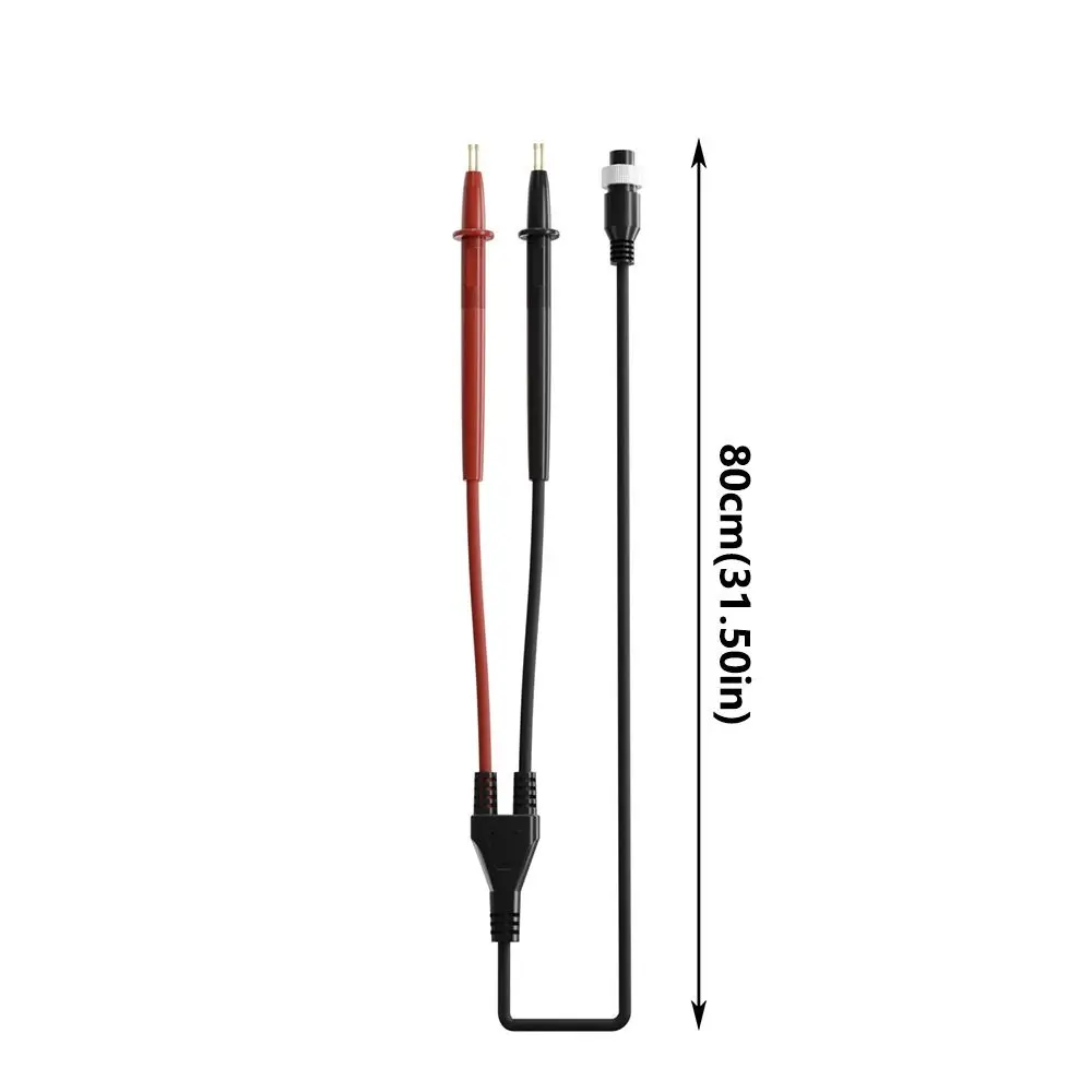 Pen Battery Clip Battery Internal Resistance Meter Probe Professional Round Connector Testing Probe Safe Durable for HRM-10