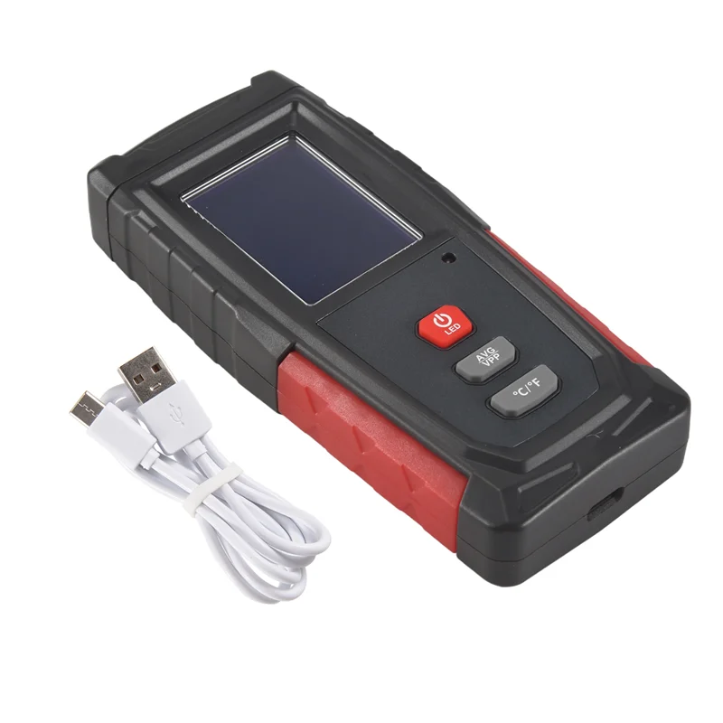 B62B-EMF 미터 USB 충전식, 가전제품용 전자기장 및 온도 정확도를 위한 방사선 검출기