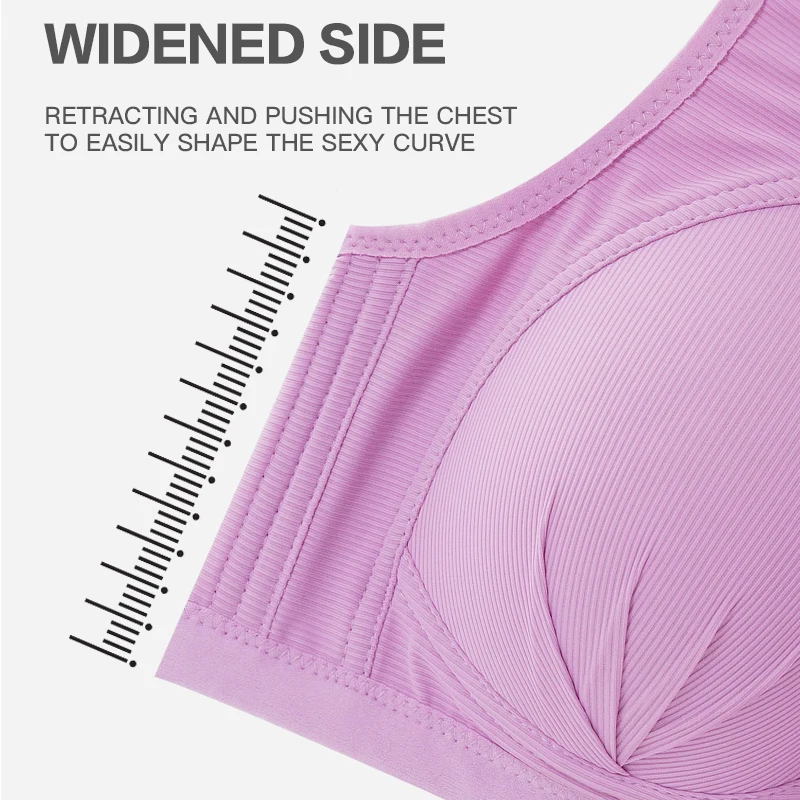 Plus Size Seamless Sexy Open Cup Bra for Maternity Clothes Pregnancy Women Front Closure Breastfeeding Underwear Nursing Bras 5