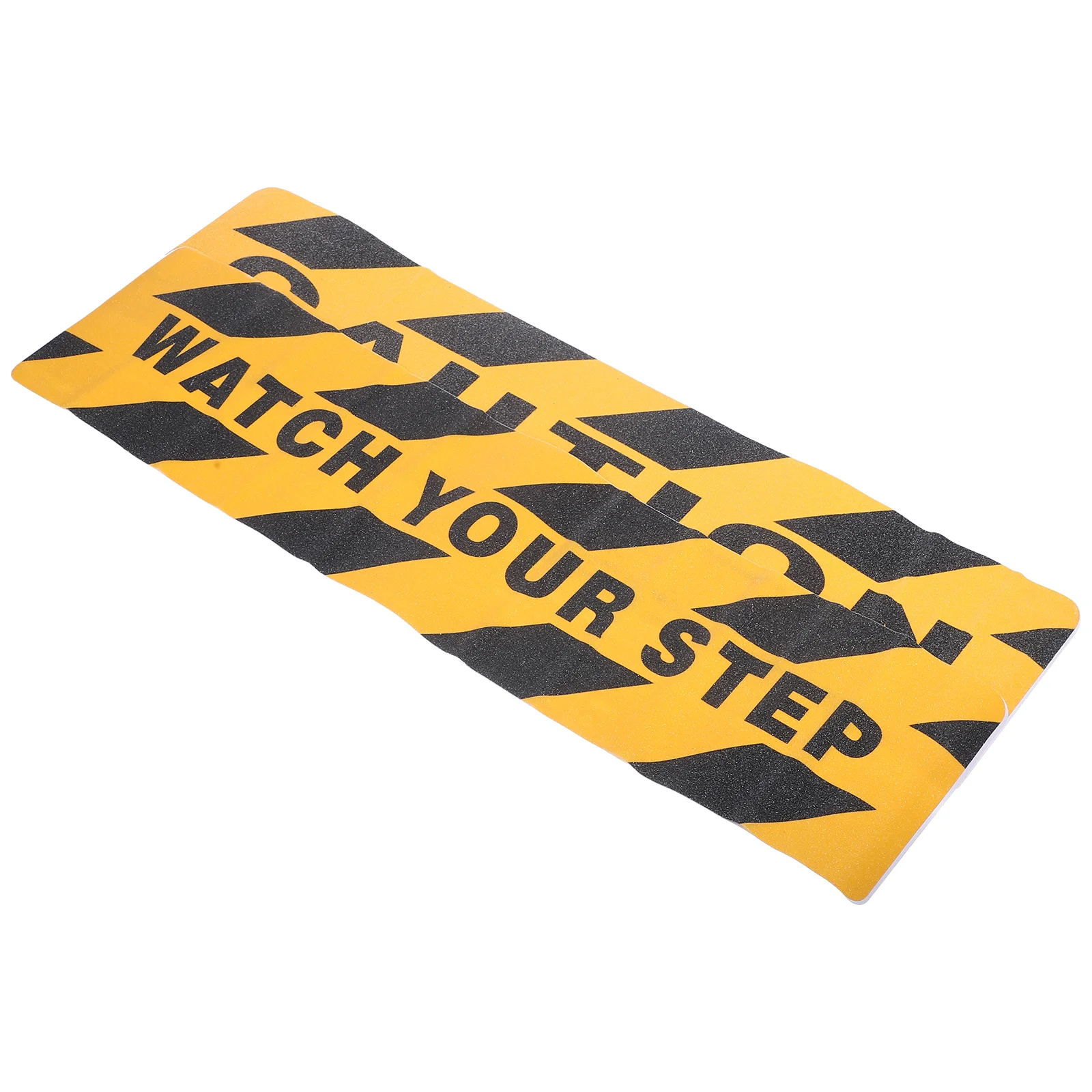 

2 Pcs Non-slip Stickers Skid Tape Anti-slip Floor Decal Watch Your Step Sign Grip Convenient Caution Adhesive Warning Tapes Pvc